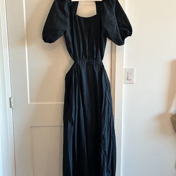 EUC Abercrombie High-Neck Open Back Midi Dress - Picture 7 of 9